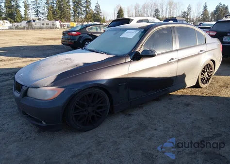 2008 BMW 328I из США, поврежденный, VIN WBAVA37518ND55991